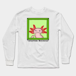 Ambystoma Mexicanum (Axolotl) Long Sleeve T-Shirt